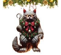 Christmas Legend Ornaments, Flat Festival Pendant for Holiday Decor, Indoor and Outdoor Car Charm, Legendary Christmas Pendant for Home and Seasonal Festive Celebrations Indoor and Outdoor