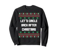 Christmas Let's Circle Back After Ugly Office Party Sweater Sweatshirt
