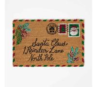 Christmas Letter to Santa Doormat Coir, 40 x 60 cm