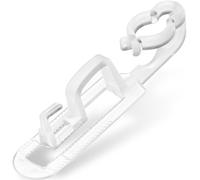 Christmas Light Clips, 100 PCS Omni All-in-One Outdoor Gutter Clips Compatible with C9, C7, C6 Light Strings, Gutter Hooks for Roof, Gutters or Shingles