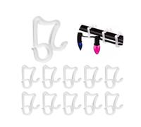 Christmas Light Clips Hooks, 50 PCS Gutter Hooks for Outdoor String Lights Gutter Clips for Hanging Outdoor Lights Christmas Village Accessories [Energy Class A]