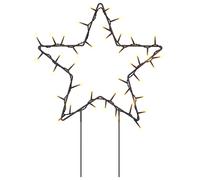 Christmas Light Decorations Stake Light with Spikes Star Decor 50 LEDs vidaXL