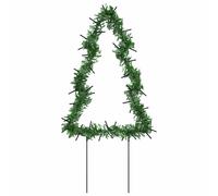 vidaXL Christmas Light Decorations Stake Light with Spikes 3 pcs Tree 50 LEDs