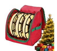 Christmas Light Garland Storage Pocket - Large Capacity Tear-Resistant Portable for Organizing | String Lights Storage Holder for Home, Dorm, Home