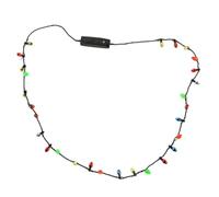 Christmas Light Necklace Holiday Accessories - Costume Accessories, Party F | Christmas Light Necklace Holiday Accessories Costume Accessories - Party Favor | LED Flashing Bulb Wearable, Jewelry