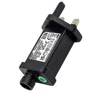 Christmas Light Plug Replacement, 6W 31V Transformer Plug for Christmas Light Adapter AC Power Supply, Memory/8 Modes/IP44 Waterproof/Timer Plug, Indoor Outdoor Curtain Net String Icicle Light
