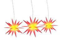 Christmas Light with LEDs Xmas Ceiling Lights Display 3 pcs Foldable vidaXL