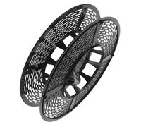 Christmas Light Wrap Storage Reel for Christmas Season, Black Plastic | Cord Wind up Organizer, Protects Holiday Lights and Cables, Easy Winding Reel Mechanism, Camping Use