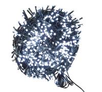 VFM - Christmas Lights 800 LED 20m Xmas Tree Lights - Fairy Lights - Festive Bright String Xmas Tree Wedding Fairy Lighting Indoor & Outdoor Mains Operated Multi Function Control Cool White