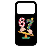 Christmas Lights Candy Cane 67 Birthday Fun Case for iPhone 17 Pro
