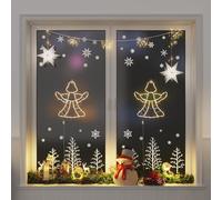(Angel) vidaXL Christmas Lights Christmas Decoration Fairy Light 2 pcs Warm White