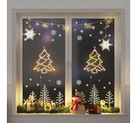 Christmas Lights Christmas Decoration Fairy Light 2 pcs Warm White vidaXL
