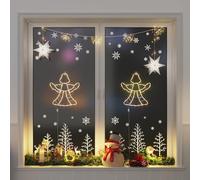 (Angel) vidaXL Christmas Lights Christmas Decoration Fairy Light 2 pcs Warm White