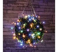 Festive Productions 100 LED Battery String Lights : Timer : Multicoloured
