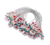 Christmas Lights Outdoor,Snowman Pendant Light Tree Decor | Waterproof Outdoor Fairy Lamp - for Patio Porch Balcony Camping Indoor Bedroom Dorm Classroom Christmas