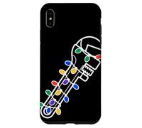Christmas Lights Plumber Wrench Plumbing Pipe Drain Plumbers Case for iPhone XS Max