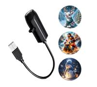 Christmas Lights Projector for Outdoor - 3 Designs LED Reindeer Party Accessories - Projection of Party Light for Birthday Garden Offices Home Indoor Bedroom School