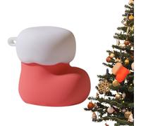 Christmas Lights, Silicone Lamp, Tap Control Dimmable Design with 2.76x3.54 Inches, Holiday Nightlight for Glow, Bedroom Decor, Living Room Ambiance, Indoor Festivities, Kids Home Display