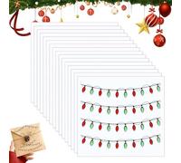 Christmas Lights Stickers for Crafts,8//16/32Pcs/Set Christmas Light Embellishment,3D Durable Stickers Gem Border Dimensional Sticker for Scrapbooking/Card Making/Home DIY Holiday Crafts (8pcs)