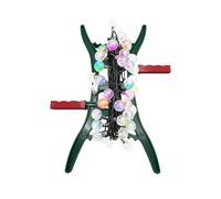 Christmas Lights Storage Box - Multipurpose Storage Reel with Rotating Handle, Holiday Organizer | Compact Christmas Decoration Containers for Extensions, Ropes, Wires, Wreaths