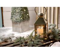 Christmas Lights String Warm White Battery Operated Indoor And Outdoor Festive [EEK: See item description]
