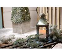 Christmas Lights String White LED Battery Operated Indoor And Outdoor Festive [EEK: See item description]