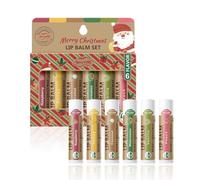 Christmas Lipstick Set 6 Different Flavors Lip Balm Shiny And Moisturizing Softening Moisturizer Dead Hydrating Lip Skin Deeply