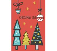 Christmas List: Notebook, Christmas Checklist for Gift Shopping.
