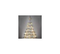 Christmas Lit Twig Wall Tree 40 Warm White Led Lights Battery Operated Hanging Xmas Wall Decoration