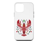 Christmas Lobster Funny Holiday Ugly Sweater Pattern Case for iPhone 12 mini
