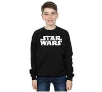 Christmas Logo Sweatshirt Star Wars Black 12-13 Years
