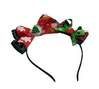 Christmas Lolitas Hair Clip with Hat/Deer Embellishments Handmade Lolitas Hair Accessories for Little Girl Women