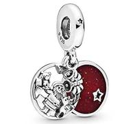 Christmas Love Peace Joy Dangle Charm 925 Silver Charm Compatible with Pandora Charms, Trollbeads, Chamilia, Biagi and Many Other UK Charm Bracelets.