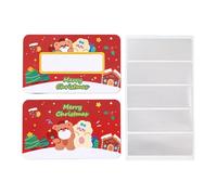 Christmas Lucky Scratch Cartoon Primary School Student Couple Card Scratch Card Gift Wish Handwritten Off For Office Office Favors, Favors, For Family Game Office Xmas For for Favors, Holiday