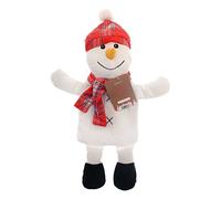 Christmas Luxurious Plush Fleece Hot Water Bottle (1-Litre) (Snowman)