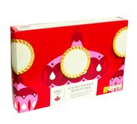Christmas M&S 6 Iced Mince Pies, 332g, Crisp Shortcrust Pastry with Mincemeat Filling (1 Pack)