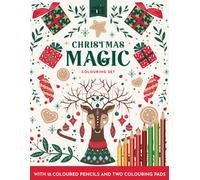 Christmas Magic Adult Colouring Set