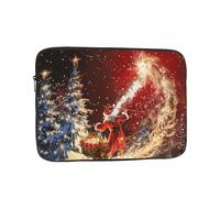 Christmas Magic Print Laptop Sleeve 17 inch, Ultra-Thin Computer Bag Notebook Computer Tablet Laptop Bag for Office Daily Commute
