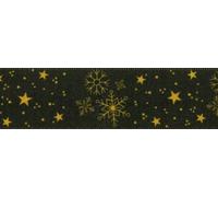 Christmas Magic Ribbon - Gold - per metre