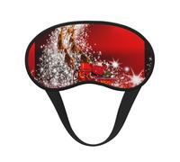 Christmas Magic Sleep Mask, Eye Mask, Light-Blackout Design Ultra Soft & Comfortable for Men, Women