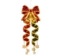 Christmas Magic Spiral Hanging LED Light Collection (B) | Hanging Christmas Decoration with Spiral Lights for Christmas Porch Entryway Doorway and Outdoor Holiday Decor