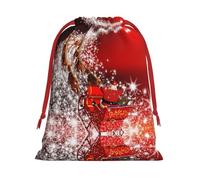 Christmas Magic Ultra Soft Velvet Gift Bag, Comfortable To The Touch, Reusable
