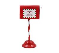Christmas Mailbox Decoration Metal Openable Front Door Decoration