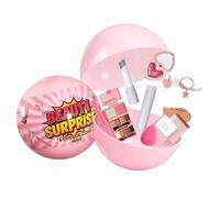 Christmas Makeup Set - 4.7 Inch Cosmetic Ball | Ribbon Packaging Collection - Lipstick, Eyeshadow, Blush, Foundation, Gift for Women, Teens, , Girlfriends, Holiday