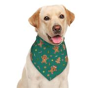 Christmas Man Tree Candy Pet Triangle Scarves Durable Pets Dog Triangle Bibs Scarf Washable Dogs Neckerchief For Small Medium Large Dogs