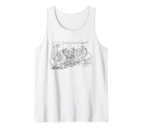 Christmas Manger - Kids Faith Coloring Bible Story Graphic Tank Top