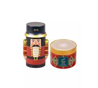 Christmas Market Soldier Biscuit Tin and Toffee-filled Tin