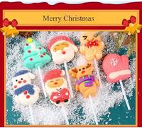 Christmas marshmallows【5/10/20/30/60PCS】cute candies,Marshmallows,lollipops,sweet,Christmas gifts,gummies,snack gifts,candy gifts,delicious desserts,leisure food (mixed,20 PCS)