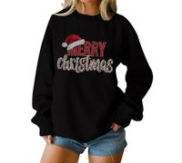 Christmas Matching Family Sweatshirt, Christmas Jumpers for Women Ladies Probably Just Gonna Jingle Some of the Way Graphic Sweatshirts Loose Funny Xmas Pullover Long Sleeve Crewneck Causal Tops Ugly