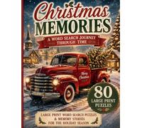 Christmas Memories: A Large Print Word Search Journey Through Time